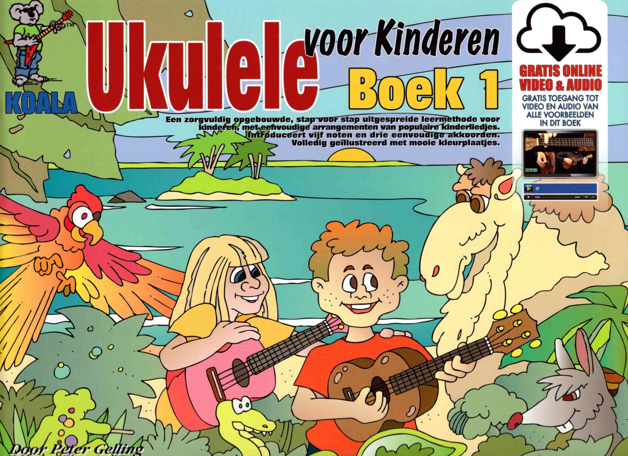 Ukulele voor Kinderen Boek 1 - With Poster