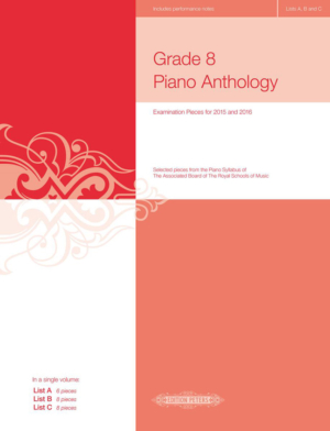 Grade 8 Piano Anthology 2015/2016 - Various