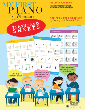 My First Piano Adventure¸ Flashcard Sheets - Nancy Faber, Randall Faber