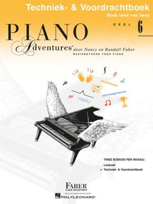 Piano Adventures Techniek- & Voordrachtboek Deel 6 - Nancy Faber, Randall Faber