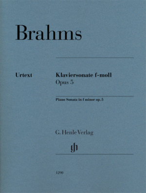 Piano Sonata In F Minor Op 5 Piano - Johannes Brahms
