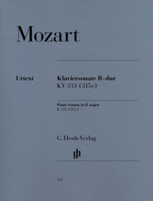Piano Sonata B flat major KV 333 - Wolfgang Amadeus Mozart