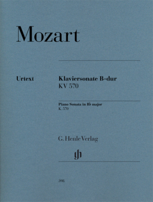 Piano Sonata B flat major KV 570 - Wolfgang Amadeus Mozart