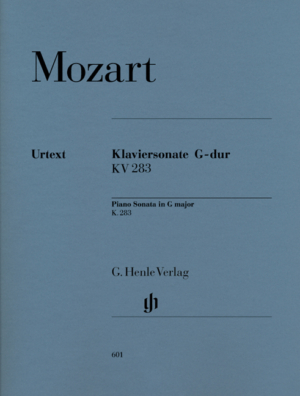 Piano Sonata In G KV 283 - Wolfgang Amadeus Mozart