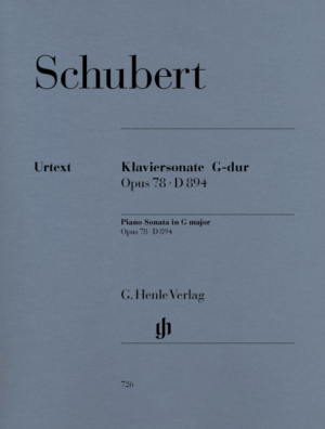 Piano Sonata in G Major Op. 78 - Franz Schubert