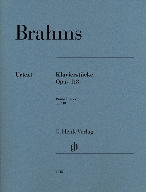 Piano Pieces Op. 118, Nos. 1- 6 - Johannes Brahms