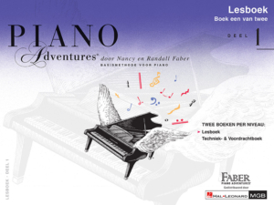 Piano Adventures: Lesboek Deel 1 - Nancy Faber, Randall Faber