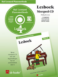 Hal Leonard Pianomethode Lesboek 4 (CD) - Phillip Keveren