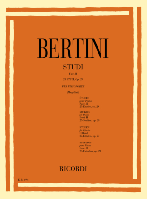 25 Studi Per il 2° Grado Op. 29 - Enrico Bertini