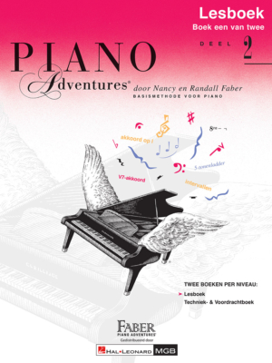 Piano Adventures: Lesboek Deel 2 + CD - Nancy Faber, Randall Faber