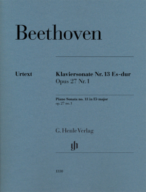 Piano Sonata no. 13 in Eb major op. 27 no. 1 - Ludwig van Beethoven