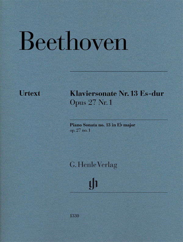 Piano Sonata no. 13 in Eb major op. 27 no. 1 - Ludwig van Beethoven
