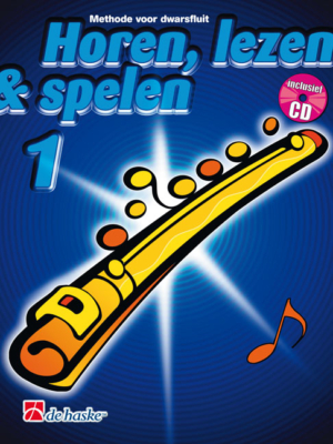 Horen Lezen & Spelen 1 dwarsfluit - Jaap Kastelein, Michiel Oldenkamp